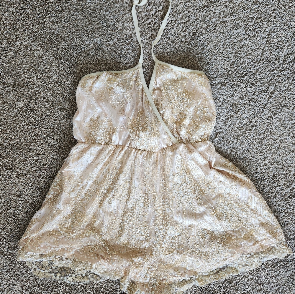 Sequin romper